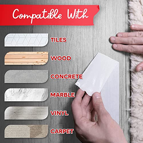 Double Sided Carpet Tape 2 Inch x 30 Yards Residue-Free T15165