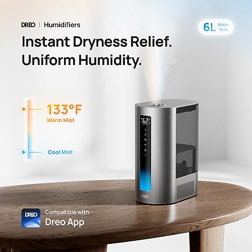 6L Warm & Cool Mist Ultrasonic Humidifier O2102