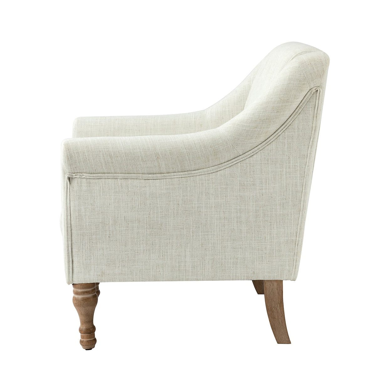 Set of 2 Tufted Wooden Armchair N59248