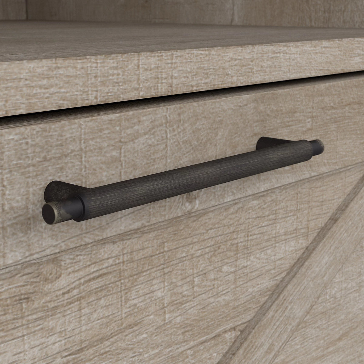 Washed Gray End Table S982