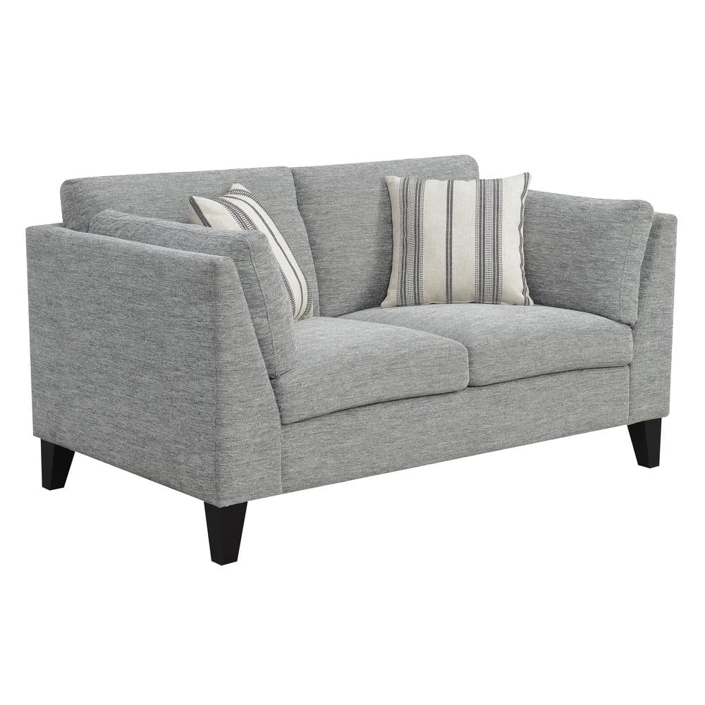 Gray Loveseat S167