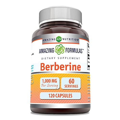 Berberine 1000mg 120 Capsules Supplement D5984