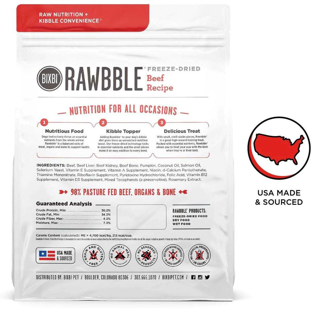 Freeze Dried Beef Dog Food Q57653