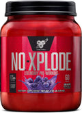 Pre Workout Powder with Creatine and Beta-Alanine, Grape, 60 Servings D605366