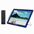 14 in. Portable Rechargeable LED TV with HDMI D75728