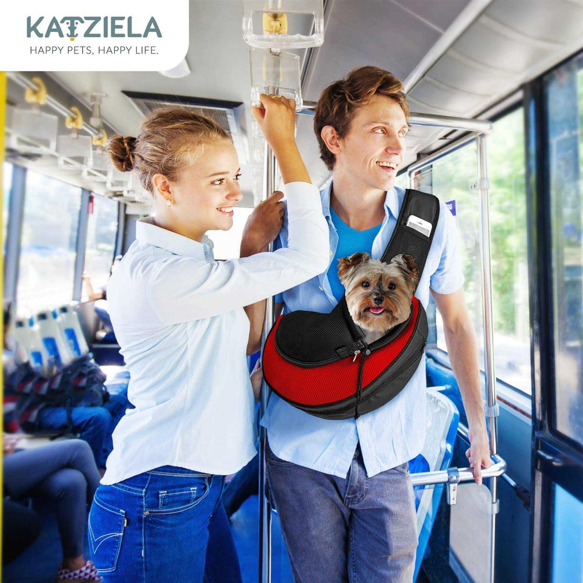 Expandable Pet Carrier Sling Bag A1537