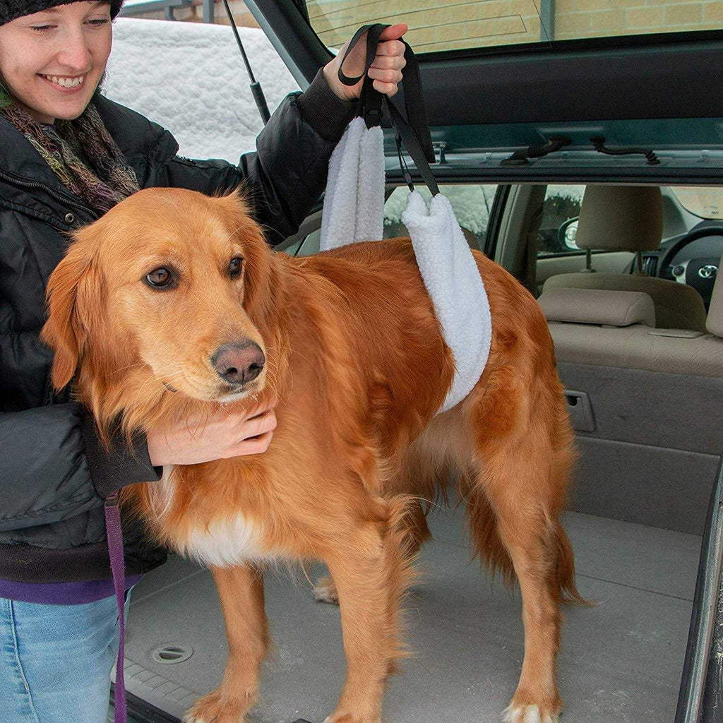 Veterinarian Approved Plush Soft Canine Sling Adjustable Straps Z69180