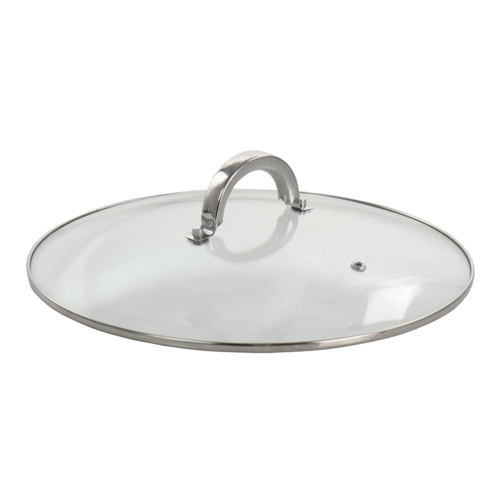 3 Piece 4 Quart Stainless Steel Saute Pan with Lid F423