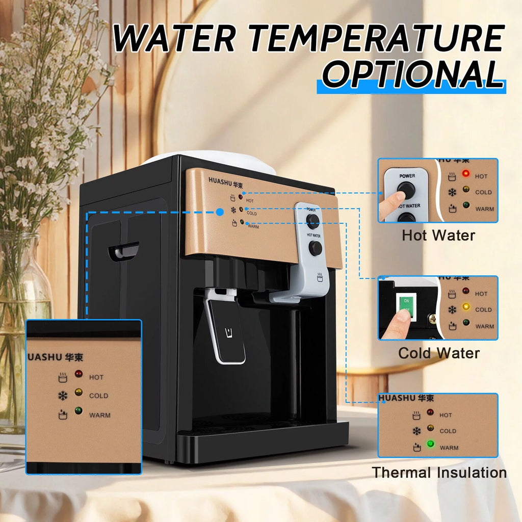 Black Electric Hot Cold Water Dispenser Y2193