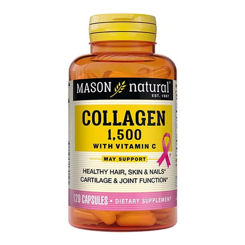 Collagen 1500mg Biotin Vitamin C Capsules 2 Pack O585599