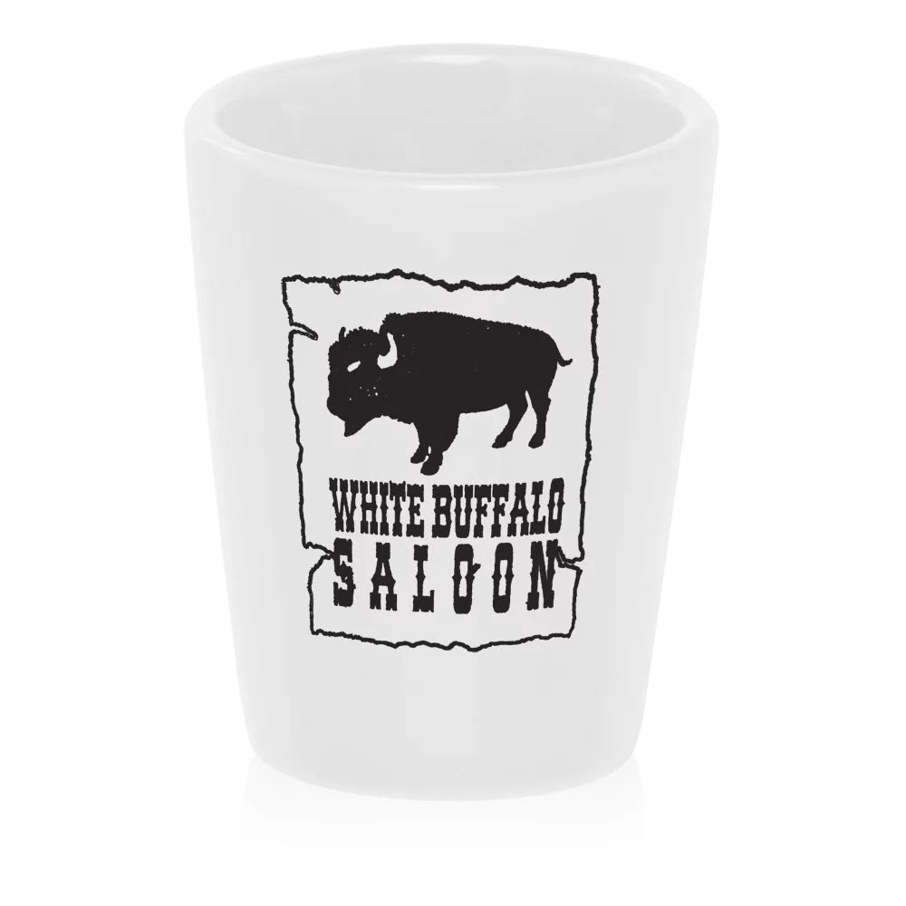 12 Pieces 1.5 oz Frosted Sublimation Shot Glasses Z160245