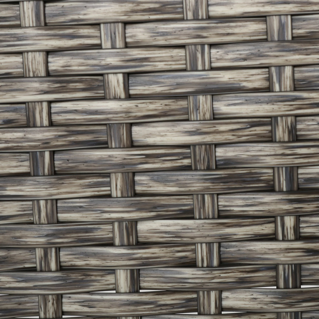 Outdoor Wicker Club Chair with Cushions M828402