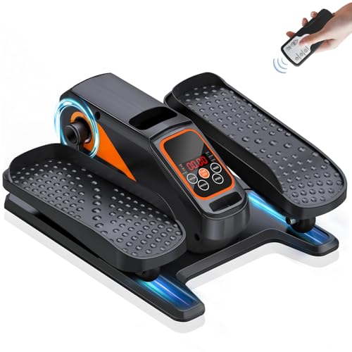 Electric Under Desk Elliptical Machine with Remote Control, 15 Adjustable Speeds N7641