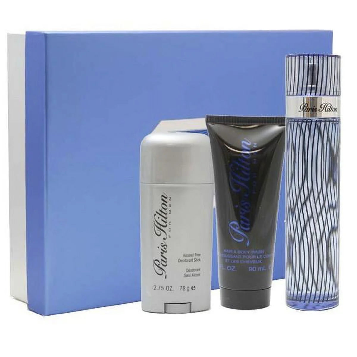 3 Piece Men's Gift Set: 1.7 Oz Eau De Toilette Spray + 2.7 Deodorant Stick + Shaving Kit N7054