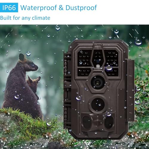 48MP 1296p Night Vision Waterproof Trail Camera I744873