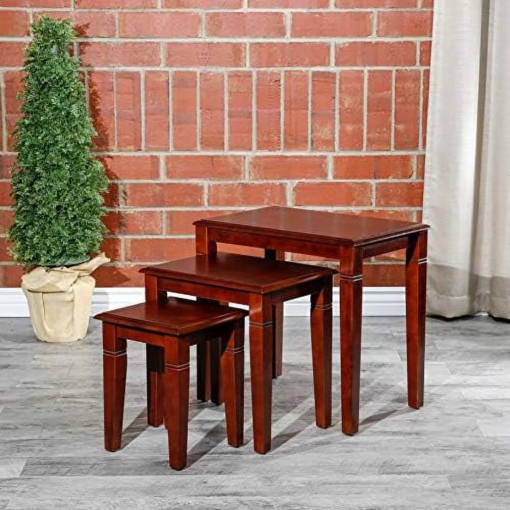 Golden 3-Piece Nesting Tables U39100
