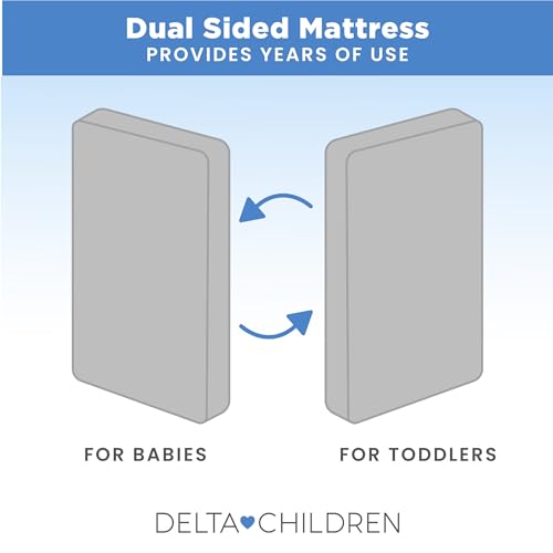 Dual Sided Crib and Toddler Mattress S75301