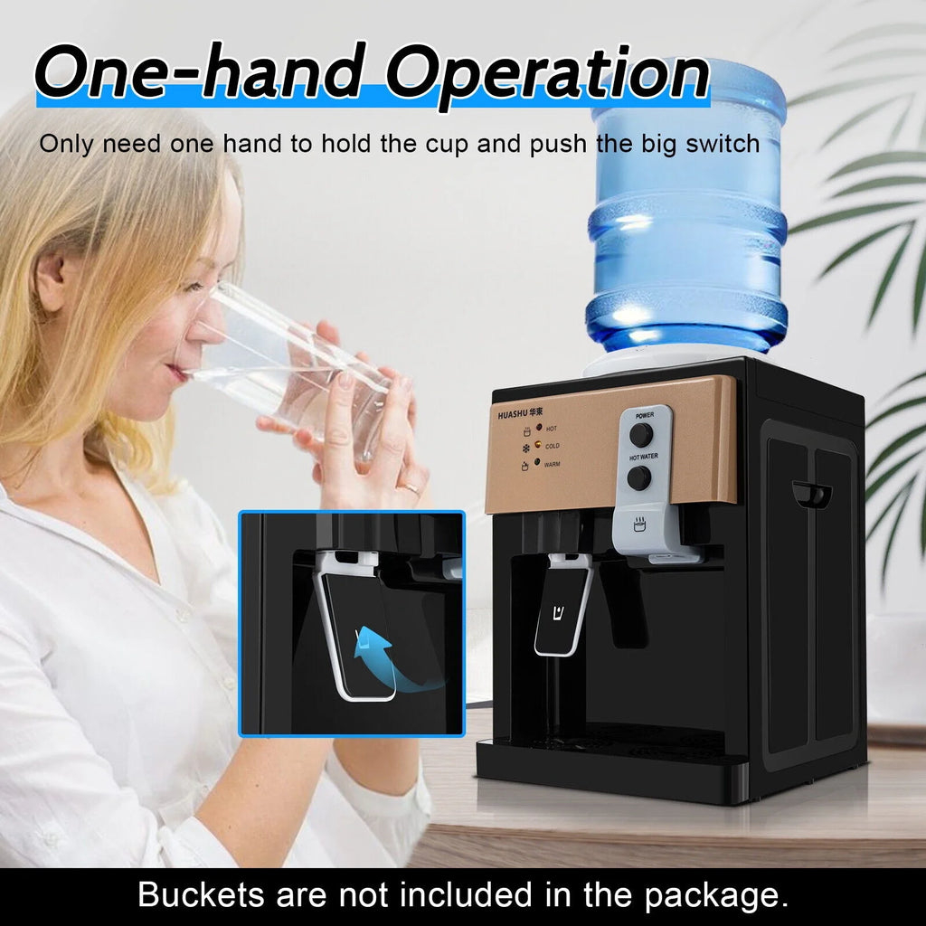Black Electric Hot Cold Water Dispenser Y2193