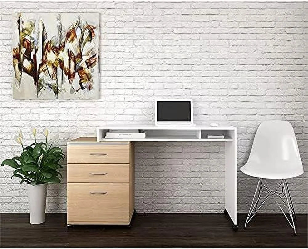 3 Drawer Wood Filing Cabinet W2619