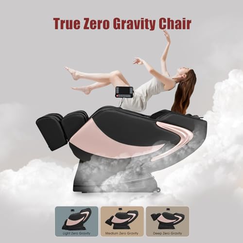 Full Body Zero Gravity Shiatsu Massage Recliner with Heat and Airbags T273661