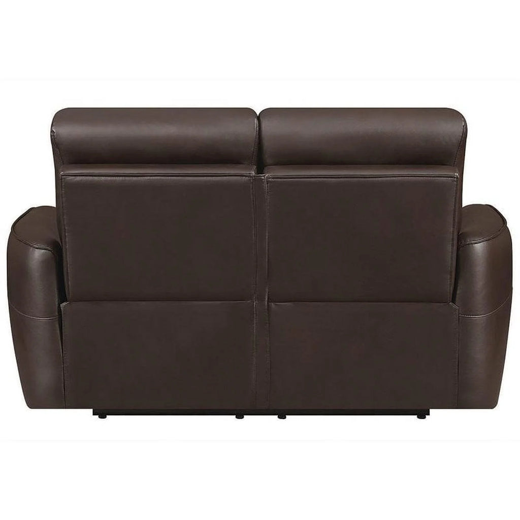 Dark Brown Loveseat R257