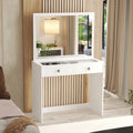 White Painted Vanity Table Desk C9517