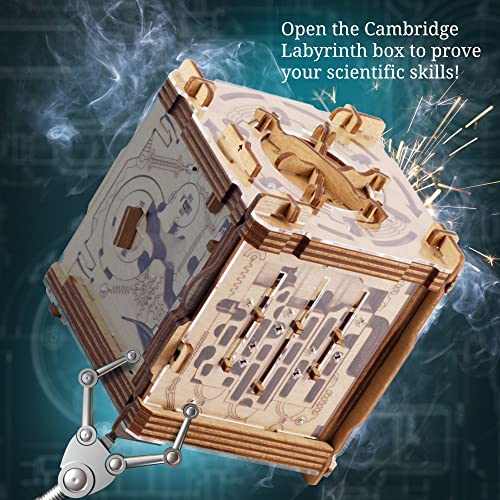Wooden Escape Room Puzzle Box S4984