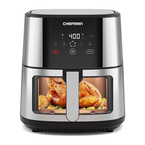 XL 8-Qt One-Touch Digital Control Nonstick Dishwasher-Safe Air Fryer P7046