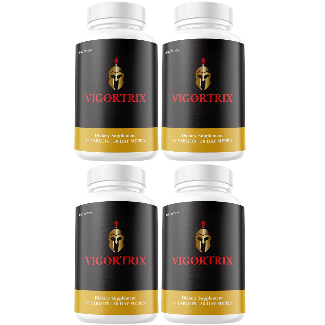 Men Vitality Pills Natural Energy & Stamina Support 4 Bottles N532344