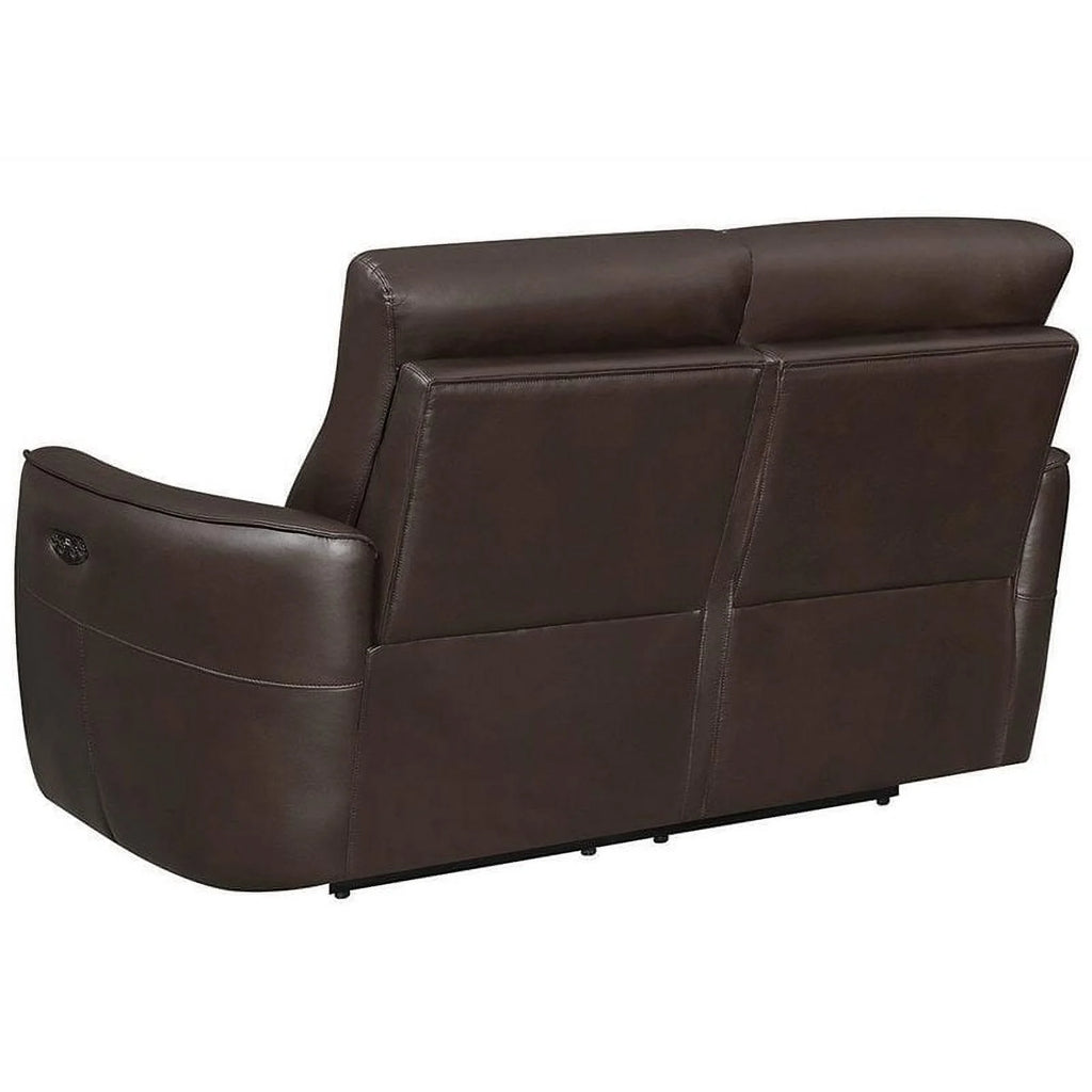 Dark Brown Loveseat R257