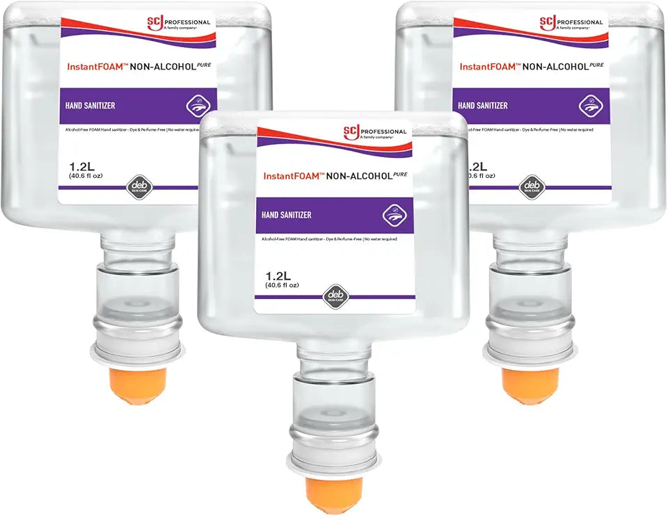 Pure Sanitizer 1.2 Liter Touch Free, Pack of 3 K6472
