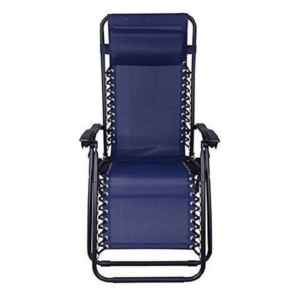 Blue Zero Gravity Chair Set of 2 Y1605