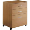 3 Drawer Wood Filing Cabinet W2619