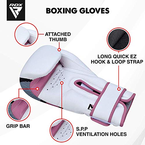 Boxing Gloves Maya Hide Leather Ventilated 8 10 12 14 16 oz X75044