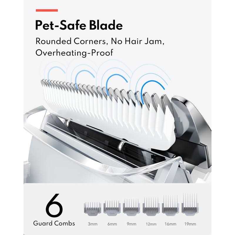 Ultra Quiet Pet Vacuum 6 Tool Grooming Kit S10325