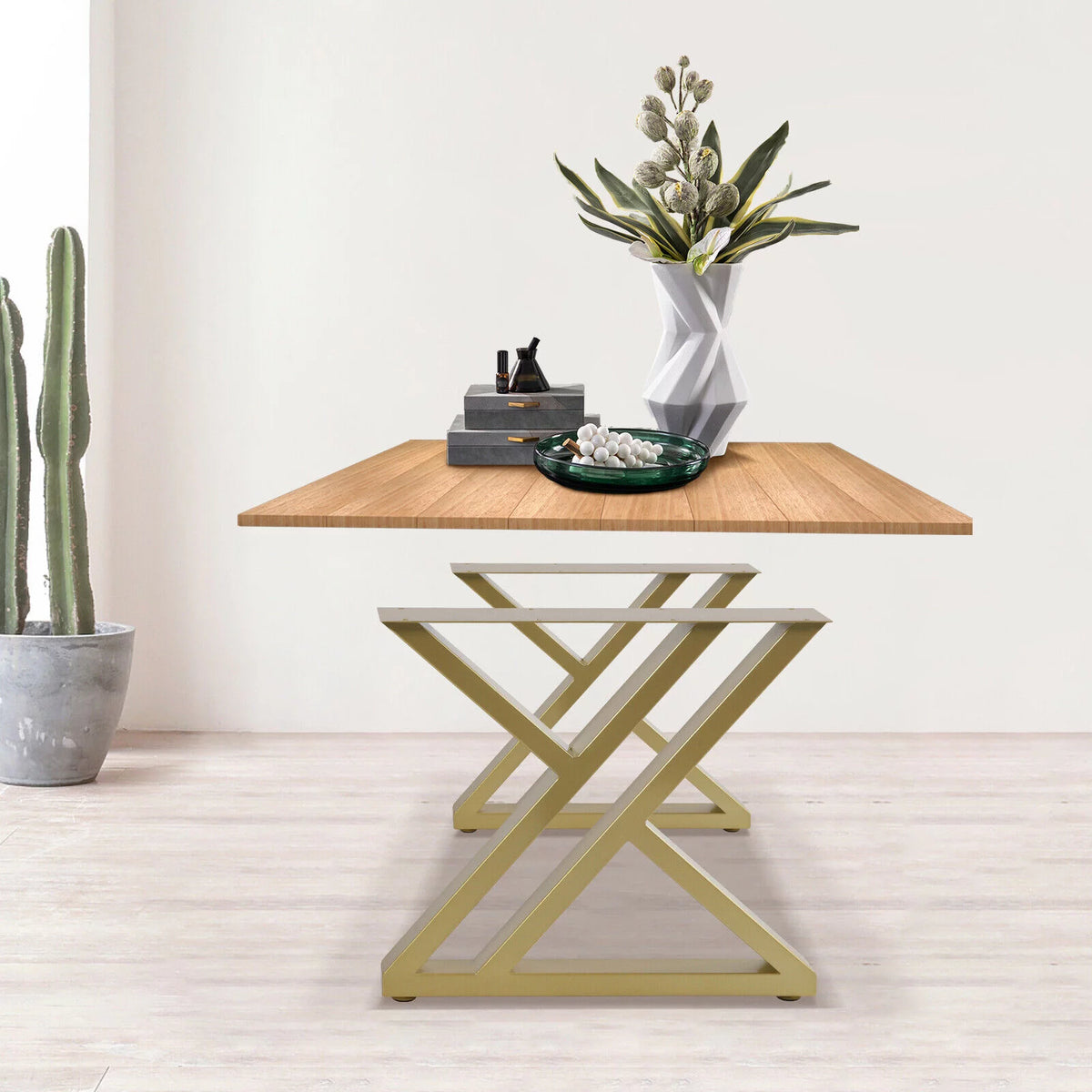 16" Metal Table Legs Set of 2 B20738