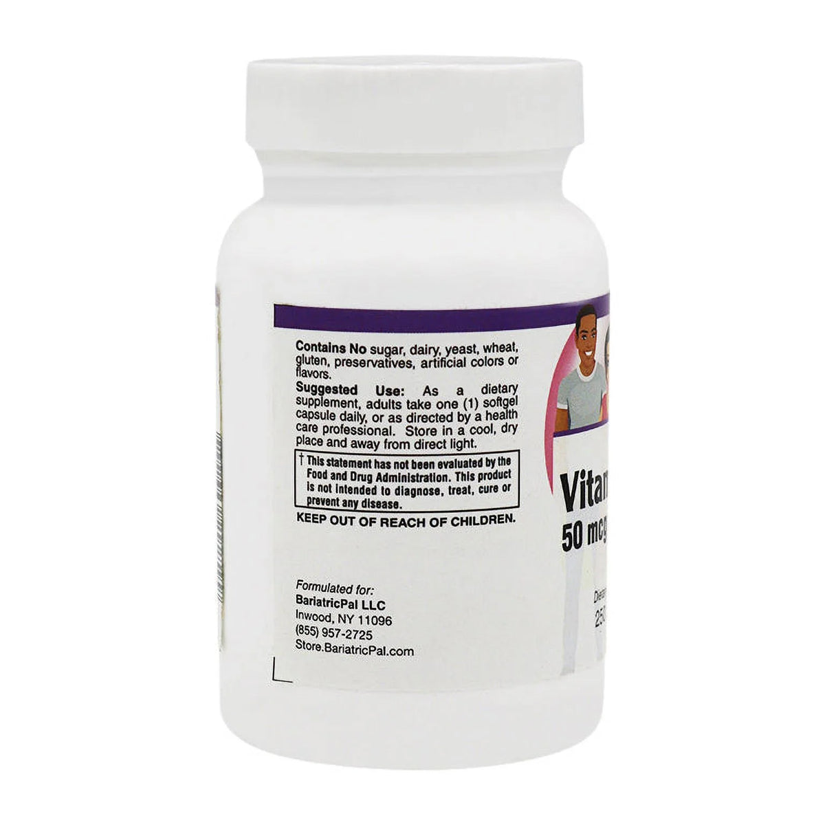 Vitamin D-3 50mcg Vegetarian Softgels 250 Count D83256