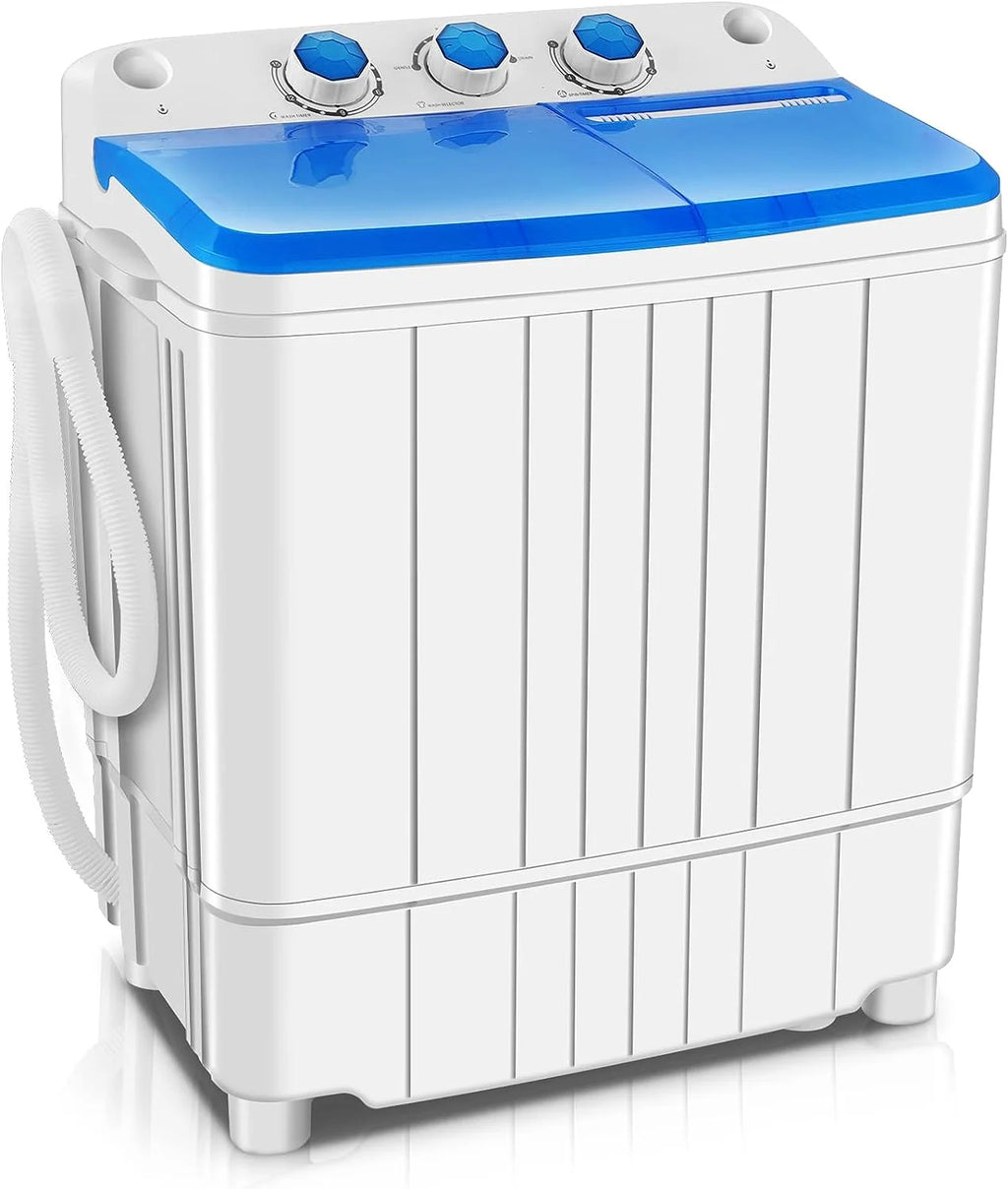 11lbs Washer & 6.6lbs Spin Dryer Combo Washing Machine Q2696