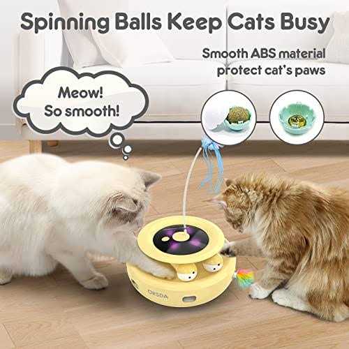 3-in-1 Rechargeable Interactive Cat Toys A83346