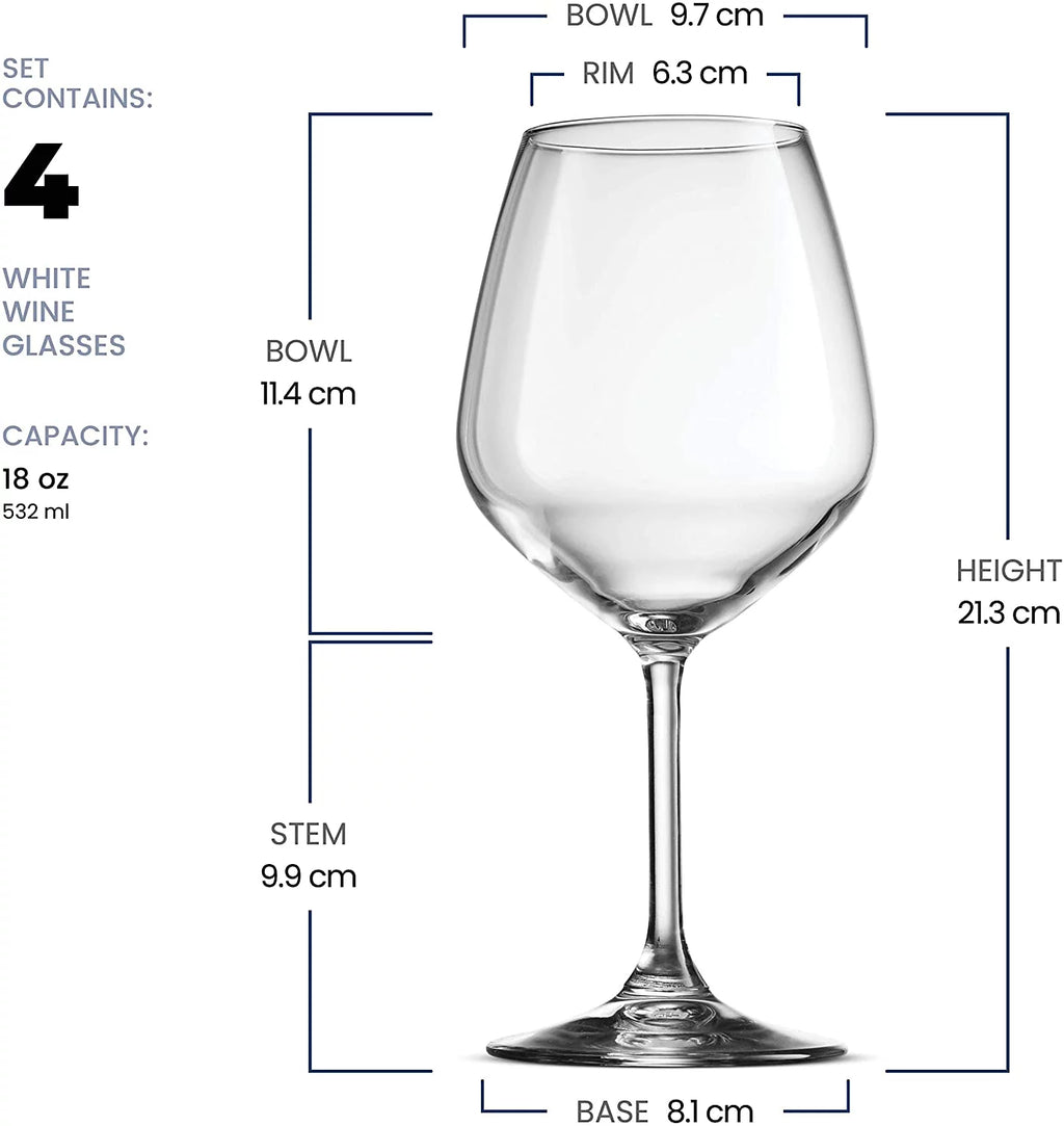 Red Wine Glasses Set of 4 S58967