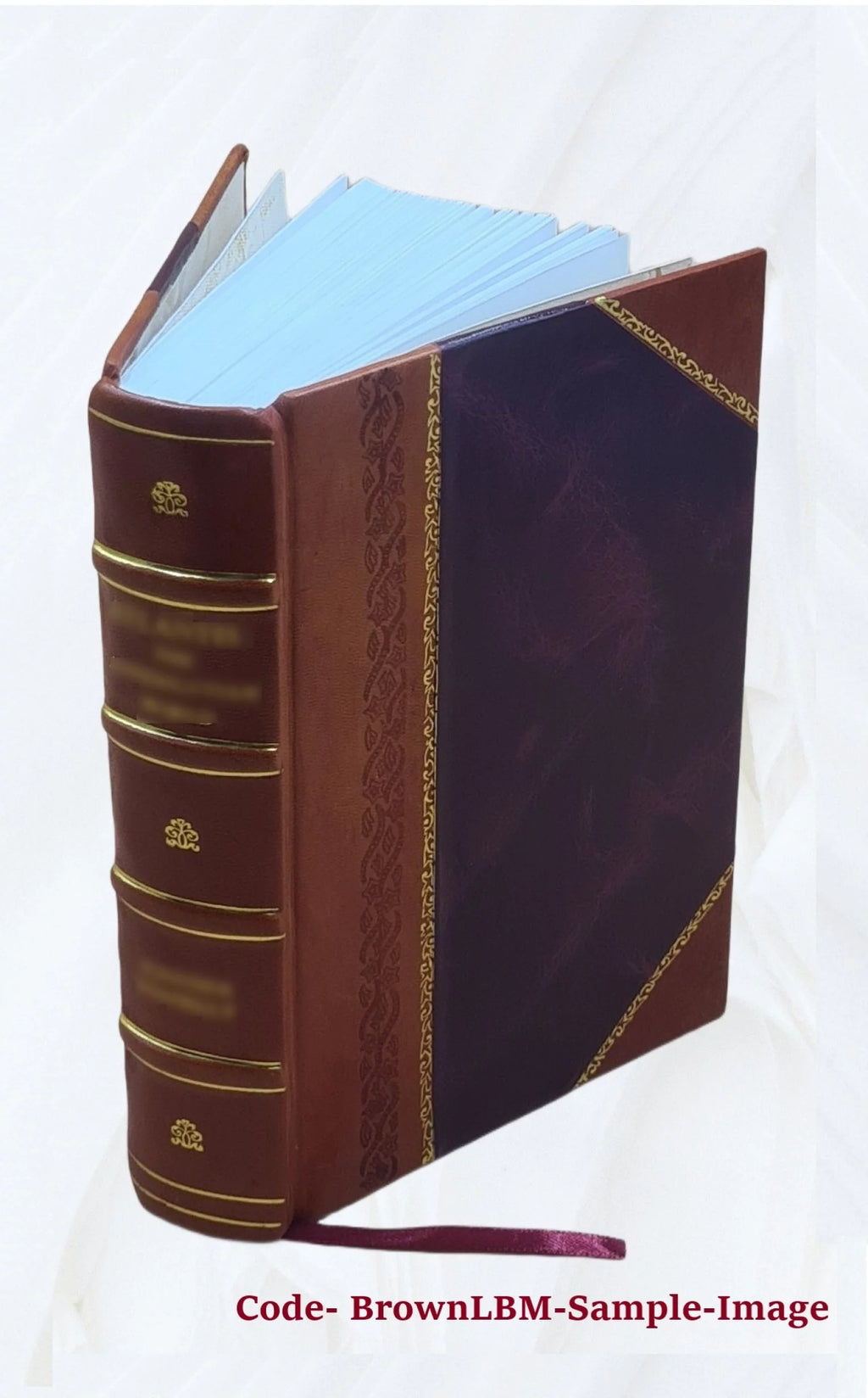 Hamburger Garten-und Blumenzeitung Leather Bound R27758
