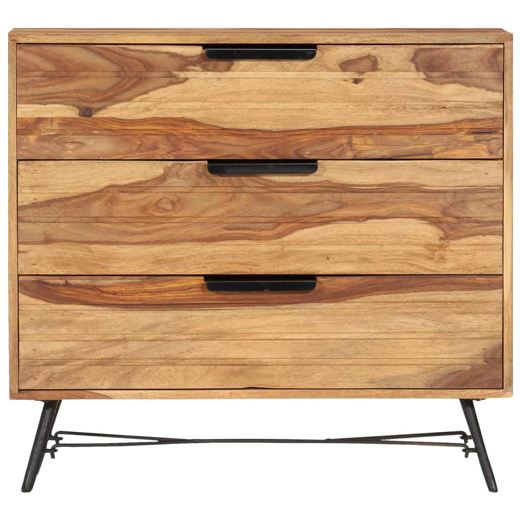 Solid Sheesham Wood Sideboard L156