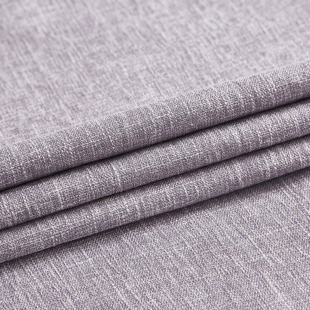 100% Blackout Linen Texture Curtain Panels 50"x95"x2 U556205
