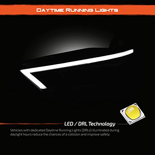 Black LED Headlights E892