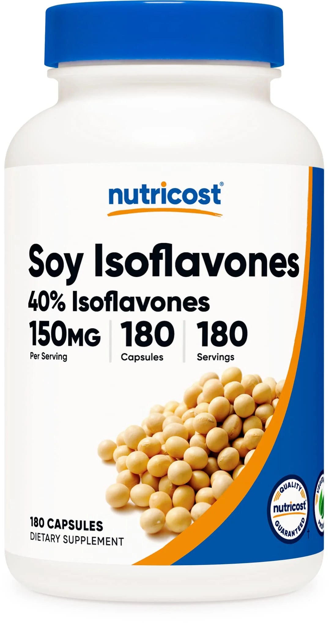 Soy Isoflavones 150mg 180 Veggie Capsules L4666