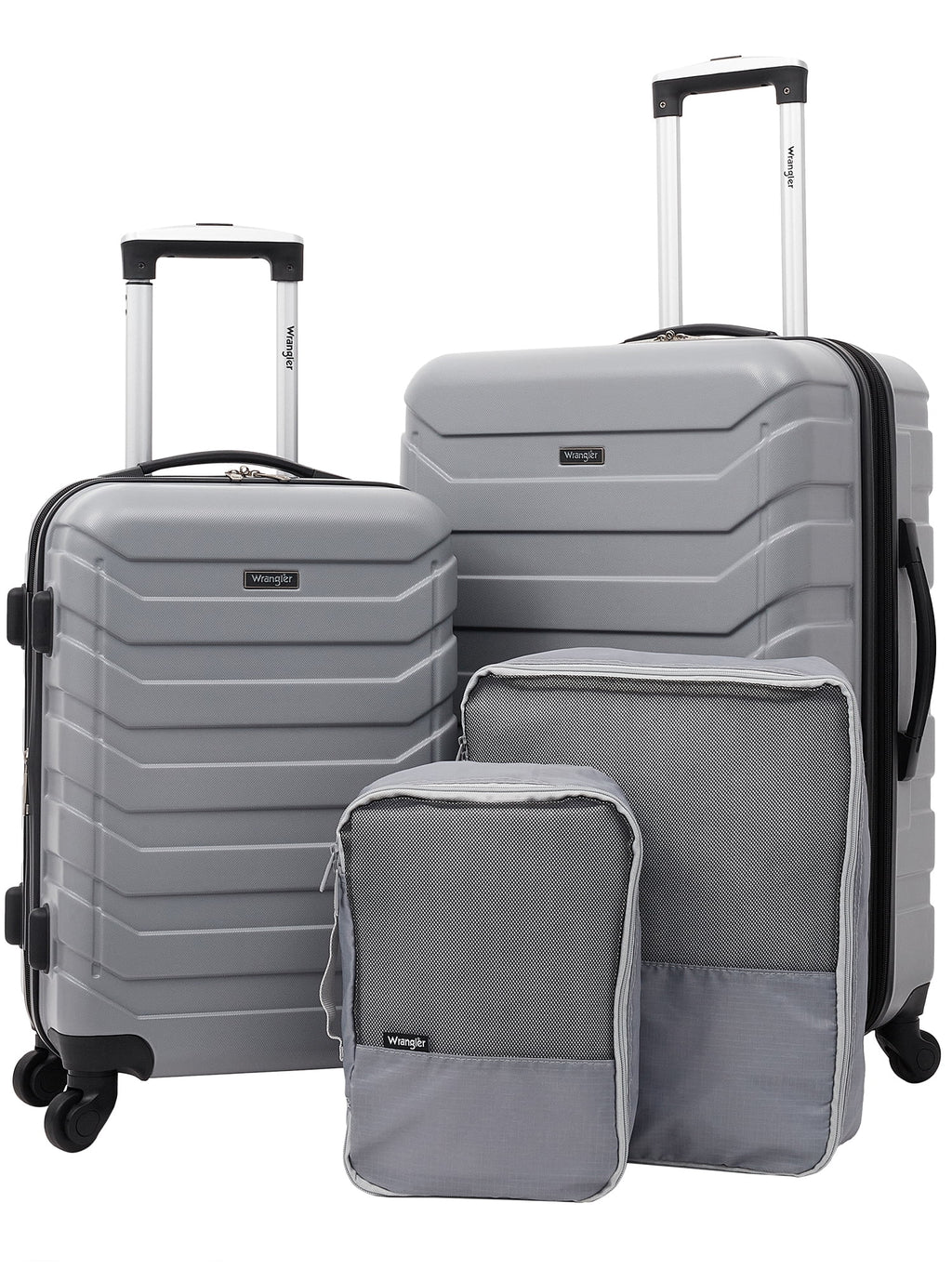 4 Piece Rolling Hardside Luggage Set X210