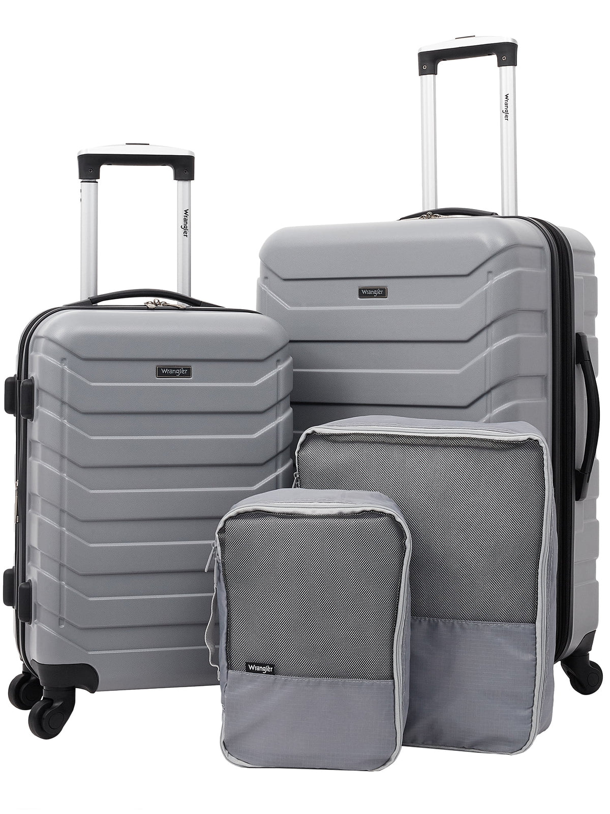 4 Piece Rolling Hardside Luggage Set X210