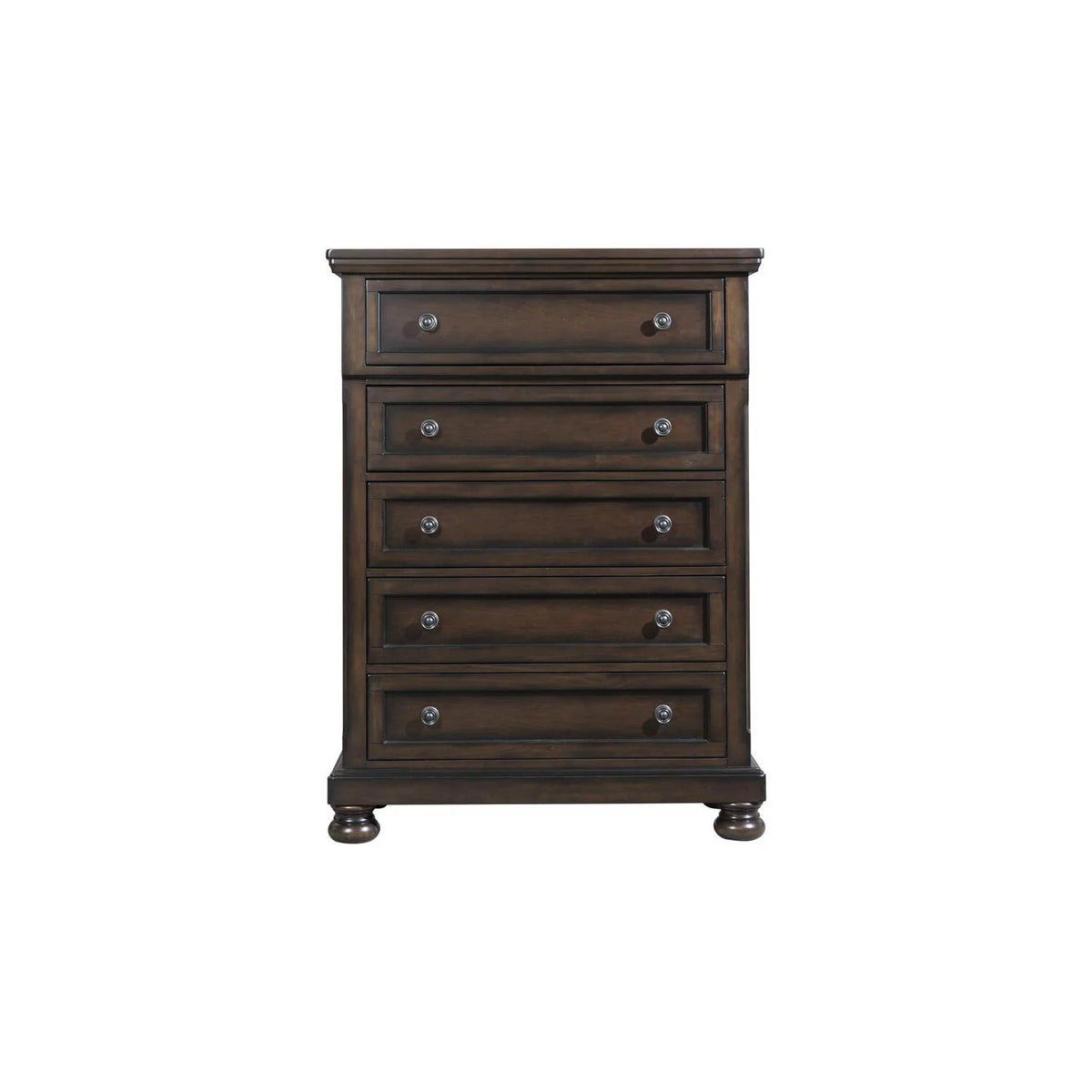 King Storage 6pc Bedroom Set Walnut O15749