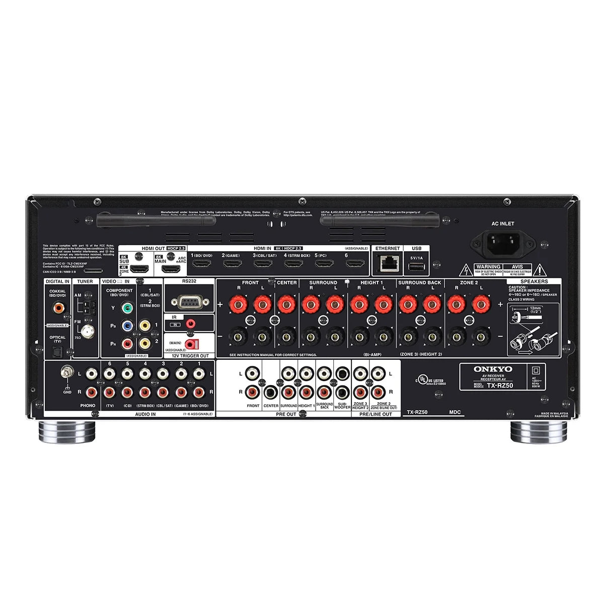 9.2 Channel 8K AV Receiver Z4253