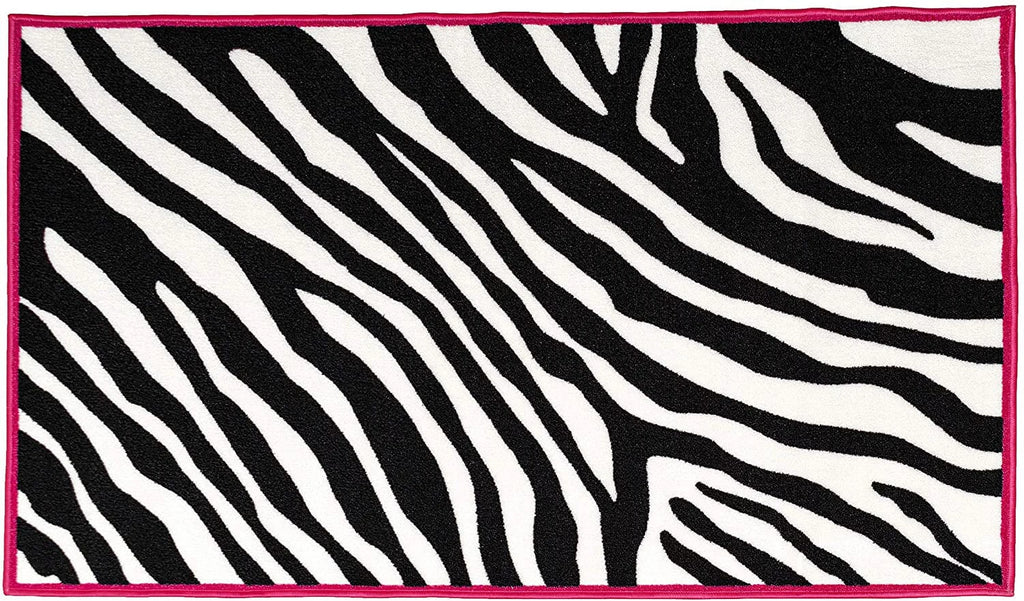 Pink Zebra Kids Area Rug 6'7"x9'2" B2850